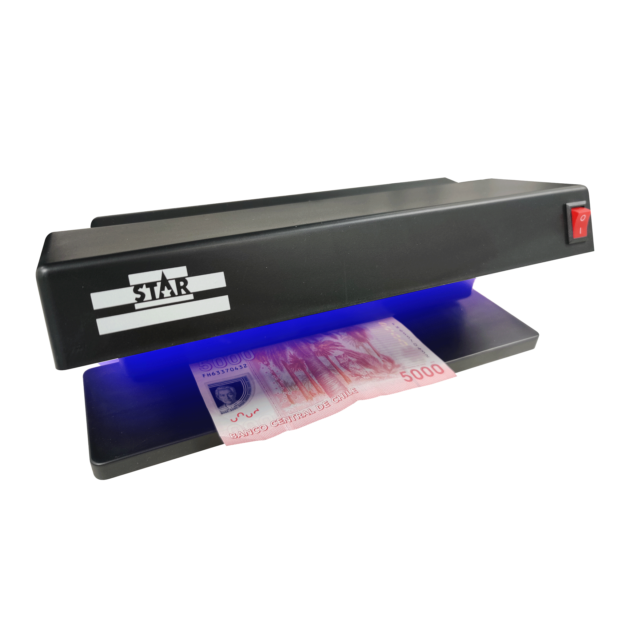 Detector de Billetes Falsos 2 Tubos - TotalPack