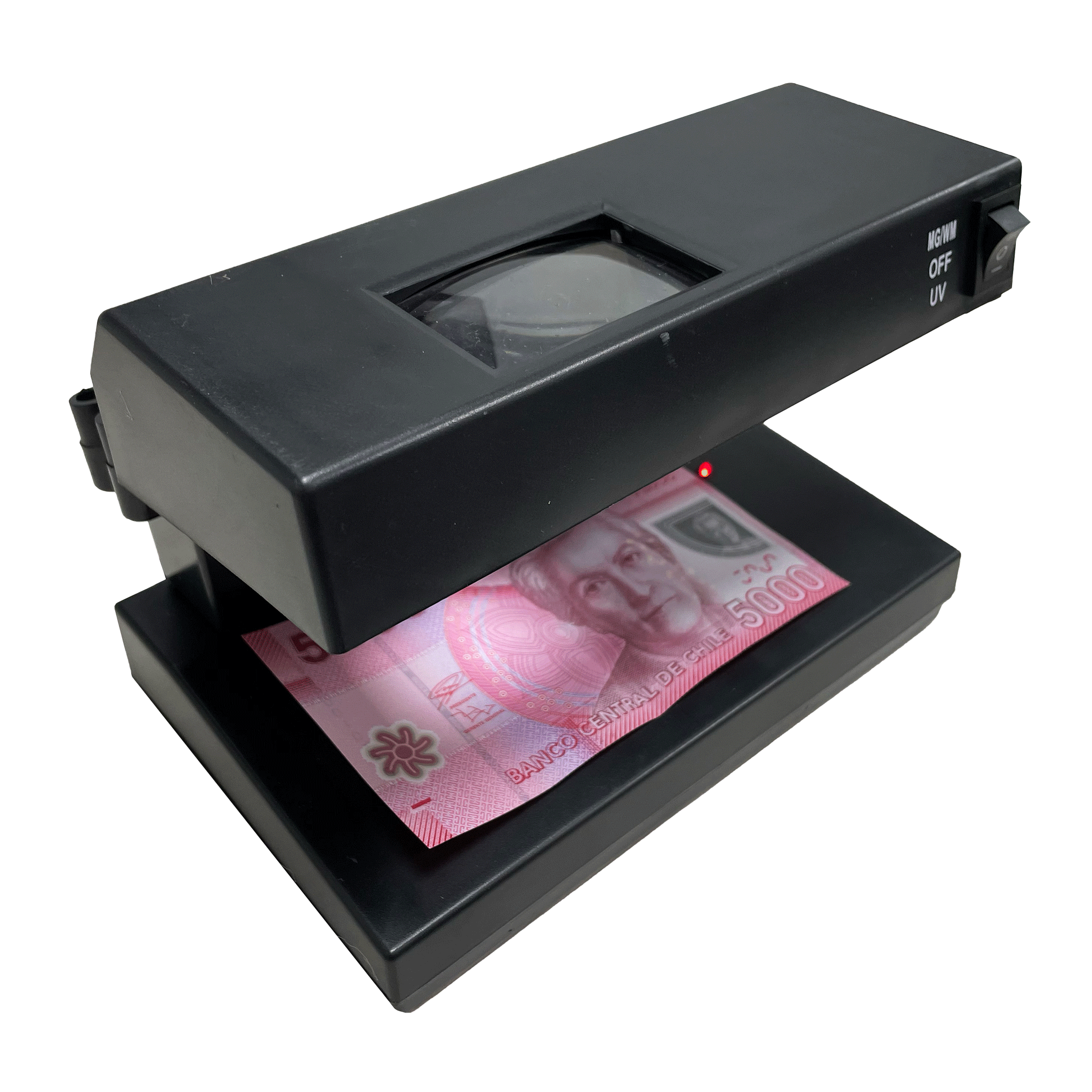 Detector de Billetes Falsos con Lupa AD2138 - TotalPack