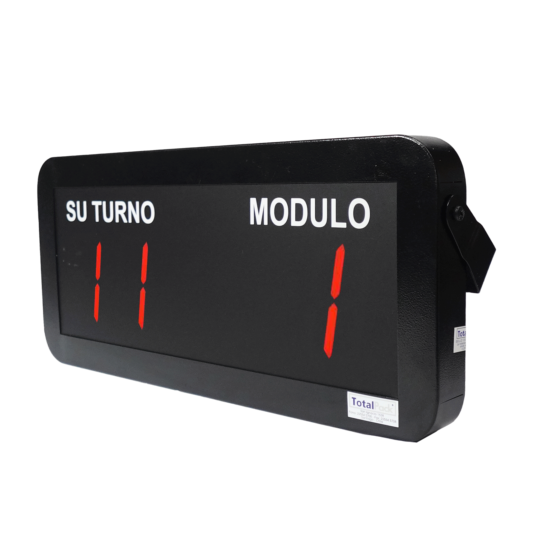 pantalla turnos 16 puntos
pantalla turnos alámbrica maestra
pantalla su turno negocios
pantalla de turnos con sonido
sistema de atención al cliente
pantalla gestión de filas
pantalla turnos oficinas
pantalla con conexión esclava
pantalla turnos alta resolución
pantalla maestra 16 ptos