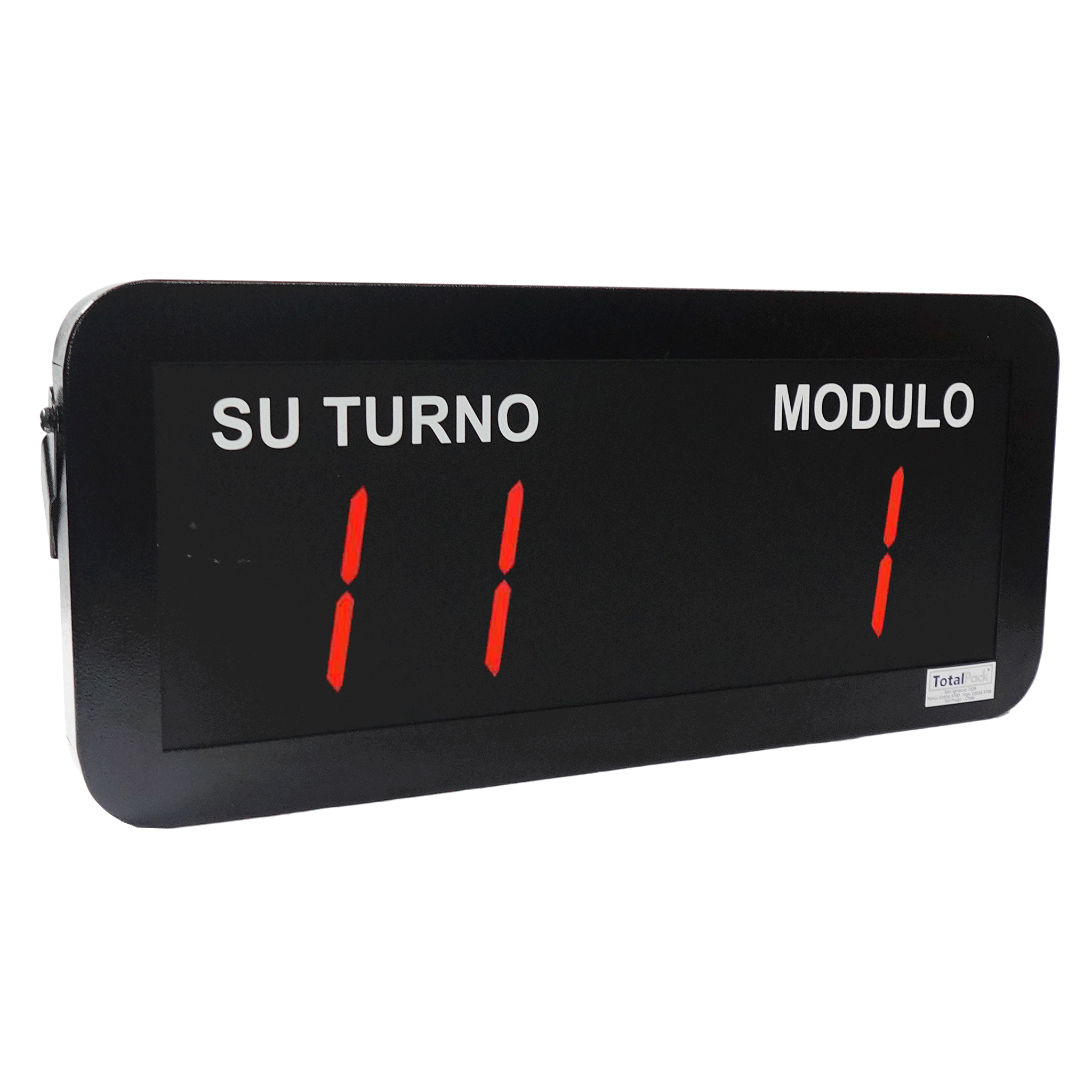 pantalla turnos 16 puntos
pantalla turnos alámbrica maestra
pantalla su turno negocios
pantalla de turnos con sonido
sistema de atención al cliente
pantalla gestión de filas
pantalla turnos oficinas
pantalla con conexión esclava
pantalla turnos alta resolución
pantalla maestra 16 ptos