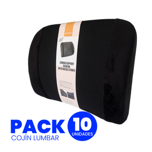 respaldo, cojín lumbar, ergonómico, cojín lumbar ergonómico, pack cojines lumbares 10 unidades, soporte lumbar para oficina, cojín para dolor de espalda, ergonomía para escritorio, cojín lumbar para silla de auto, accesorios, ergonómicos para empresas, mejorar postura al sentarse, cojín lumbar para home office, soporte ergonómico zona lumbar, cojín para jornadas largas de trabajo
cojín lumbar cómodo y liviano
ergonomía en el entorno laboral