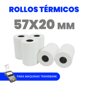 Pack de Rollo Térmico 57x20 48g - TotalPack