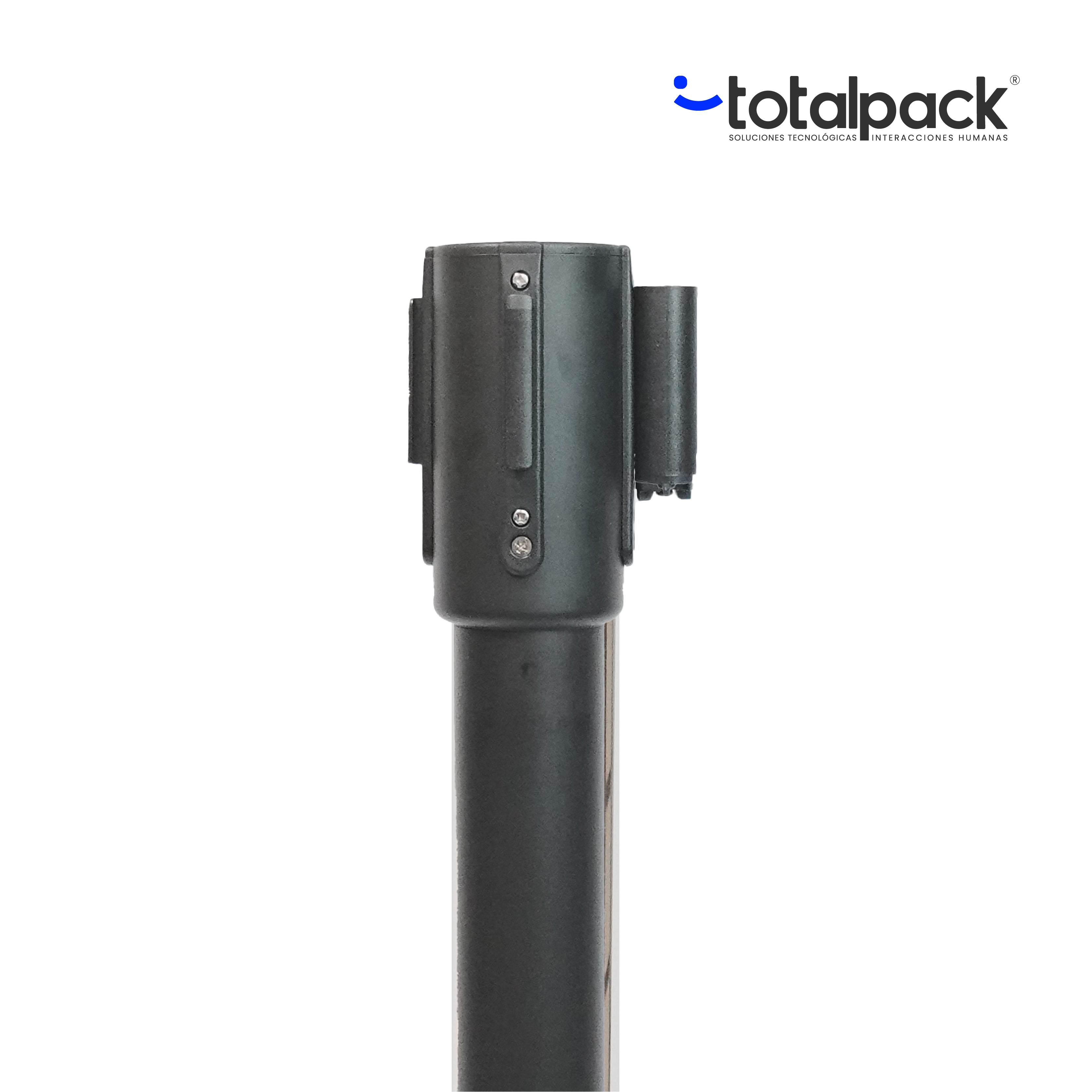 Separadores de filas metálicos cromados y negros con cinta retráctil extensible, ideales para control de acceso, organización de filas y delimitación de espacios. Postes separadores utilizados en bancos, oficinas, eventos, aeropuertos, centros comerciales y ferias. Solución práctica para mantener el orden y mejorar la experiencia del cliente. Venta de separadores de filas en Chile con diseño elegante, base estable y materiales de alta resistencia.
separador de filas totalpack
separadores de filas tolapack