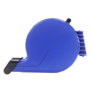 dispensador de turnos azul, dispensador manual de tiquetes, dispensador tipo caracol, gestión de filas de espera, sistema de turnos manual, dispensador para atención al cliente, organizador de turnos en comercios, dispensador de tiquetes numerados