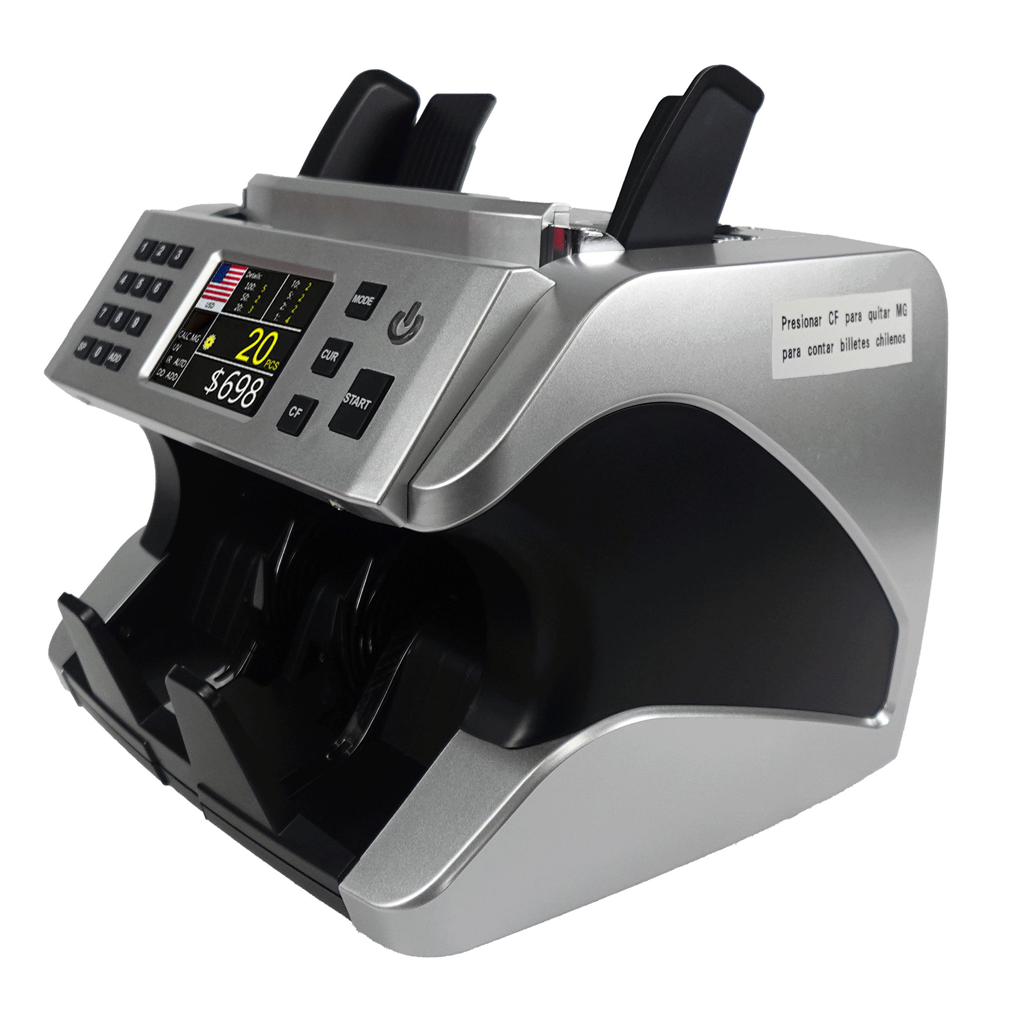 PRECIO ESPECIAL Contadora de Billetes C-5000-V - TotalPack