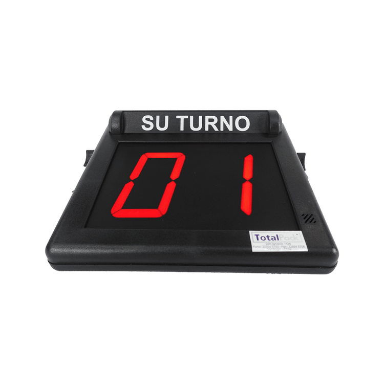 Pantalla Turno Simple Alambrada Esclava 2.0 - TotalPack