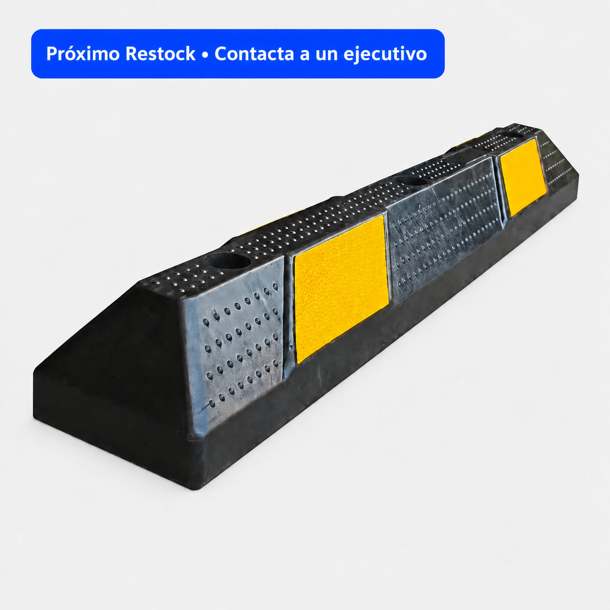 Parking Stop de Goma 90 cm | Tope de Estacionamiento