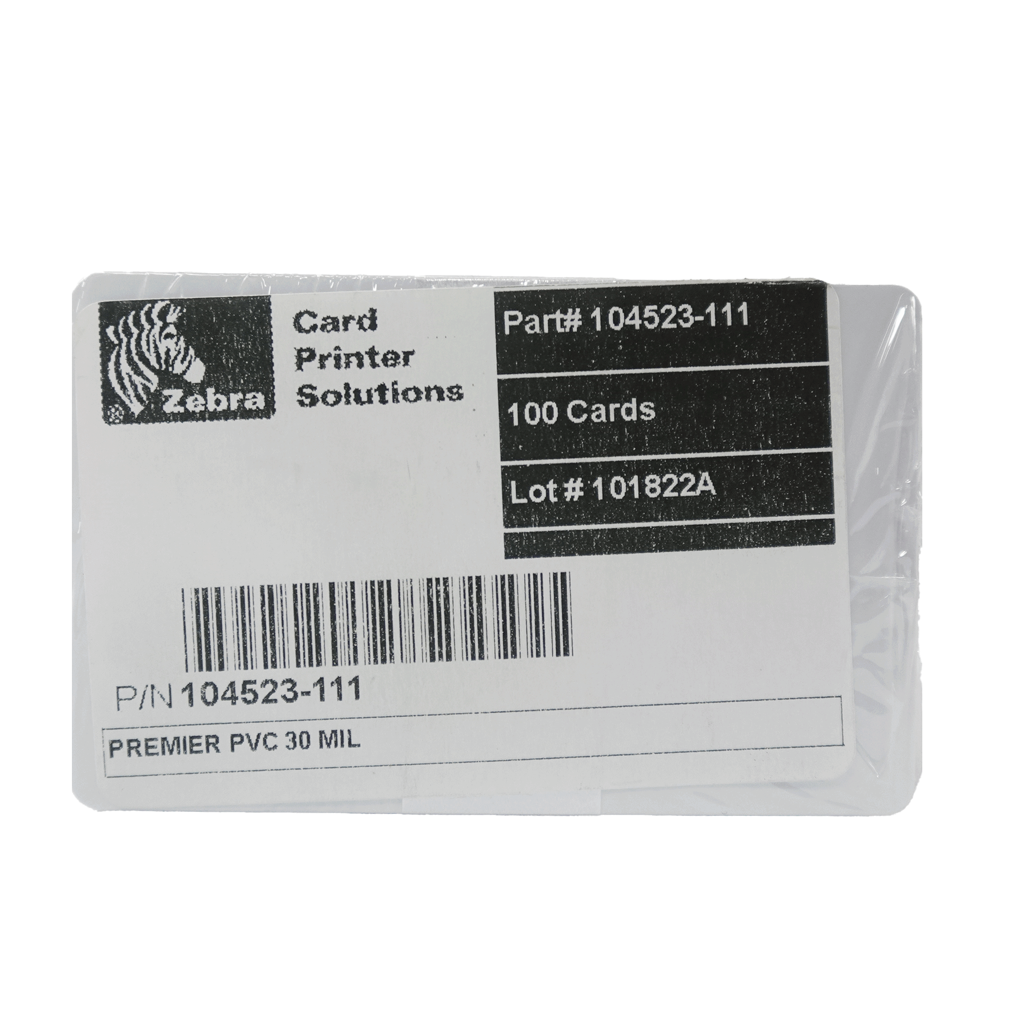 Tarjeta PVC Blanca Premier - TotalPack