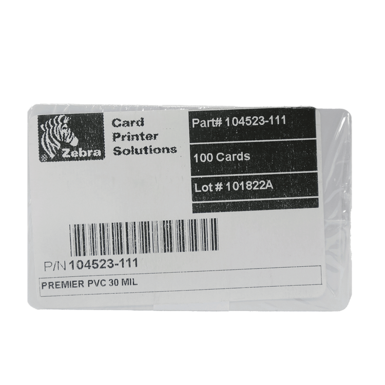 Tarjeta PVC Blanca Premier - TotalPack