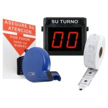 kit su turno inalámbrico  
sistema de turnos inalámbrico  
pantalla de turnos sin cable  
kit atención clientes  
dispensador de números turnos  
pantalla su turno con pulsadores  
gestión de filas comercio  
kit control de turnos  
pantalla dos dígitos turnos  
kit fila clientes oficina  
