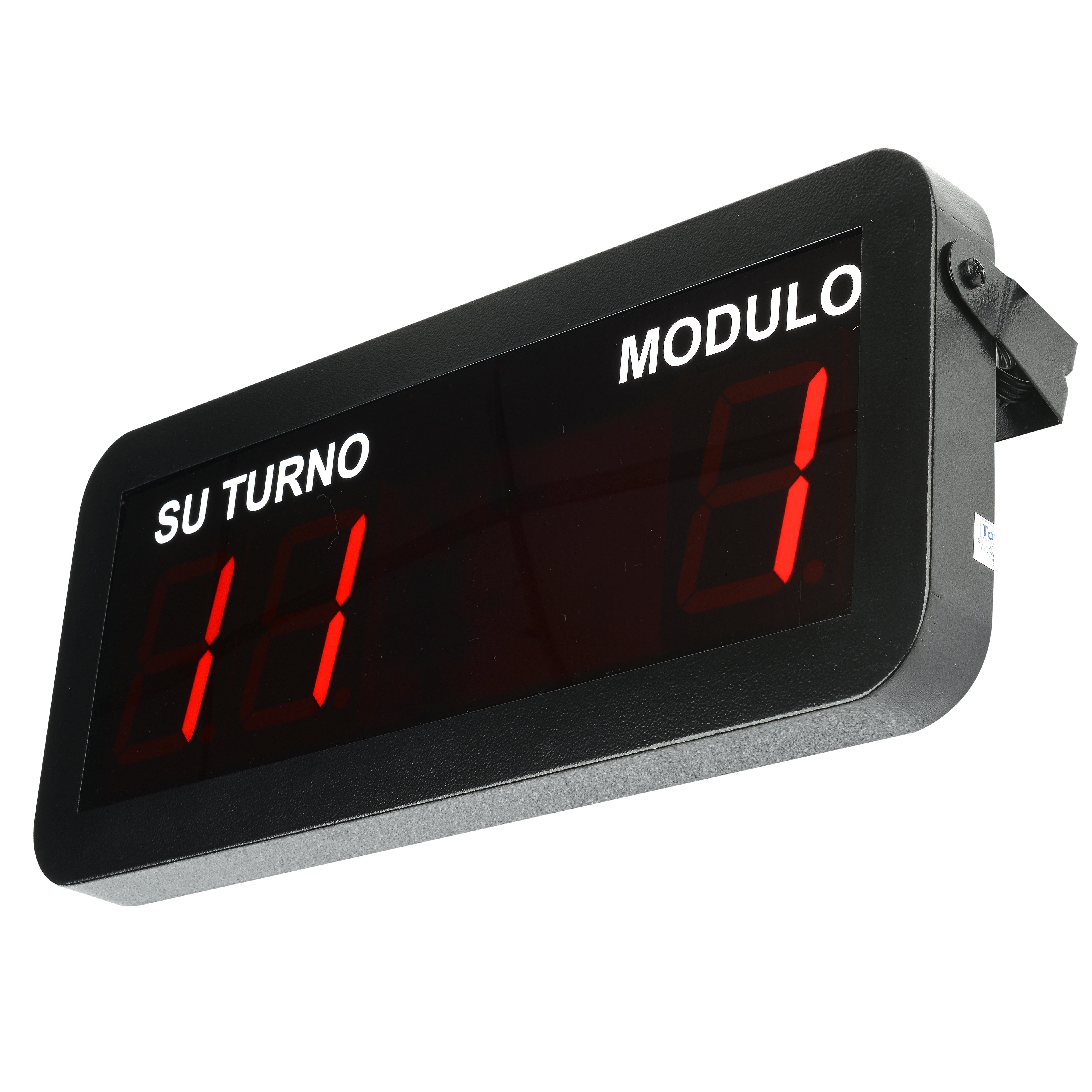 pantalla esclava turnos  
pantalla turnos 16 ptos  
pantalla alámbrica filas  
pantalla su turno esclava  
pantalla secundaria turnos  
pantalla sincronizada atención  
pantalla atención clientes  
pantalla de turnos oficinas  
pantalla esclava 16 módulos  
pantalla filas de espera  
