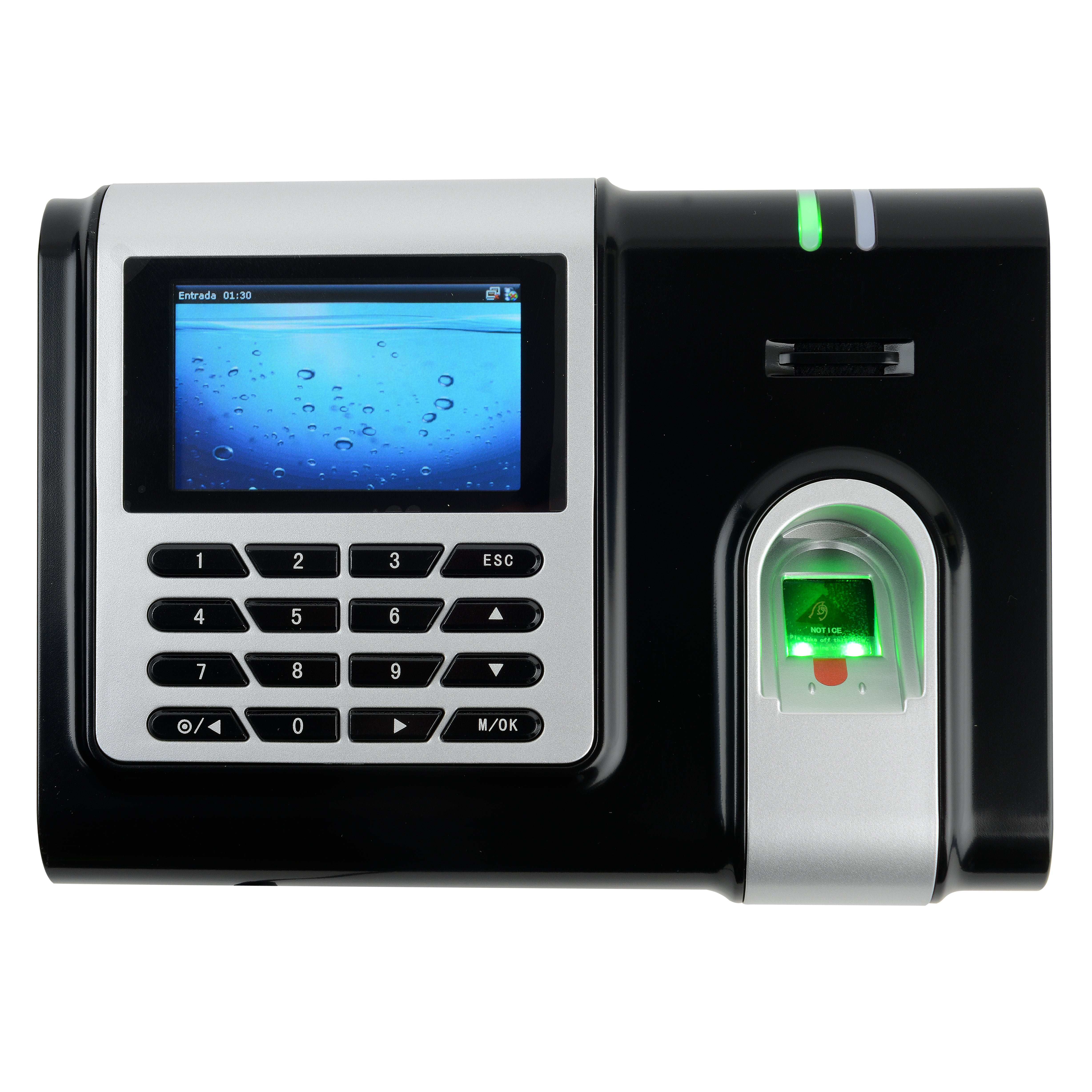 reloj biométrico huella digital, control asistencia X628C, reloj ZKTeco ZMM200, control de personal por huella